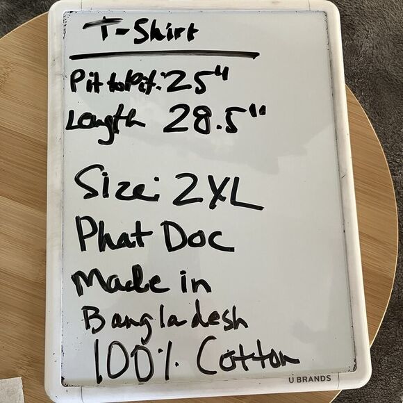 Vintage Phat Doc T-Shirt Sz XXL Bugs Bunny Taz Squad Looney Tunes 90s Y2K RARE - Picture 5 of 5